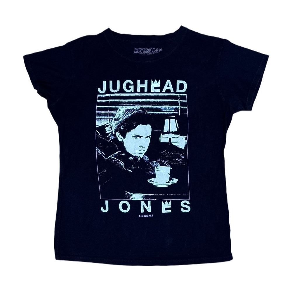 Riverdale Jughead Jones Graphic Tee Womens XL Black Excellent TV Show Merch